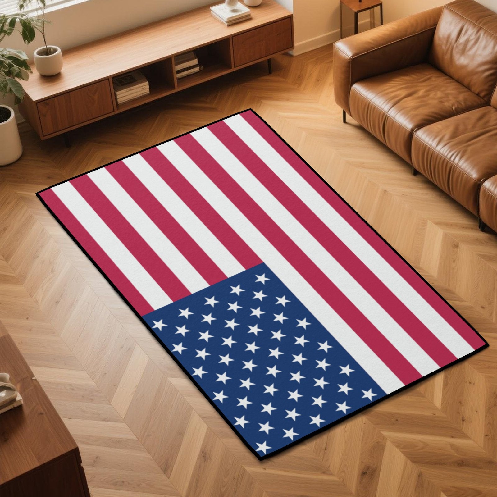 USA Flag design Floor Rugs Mat