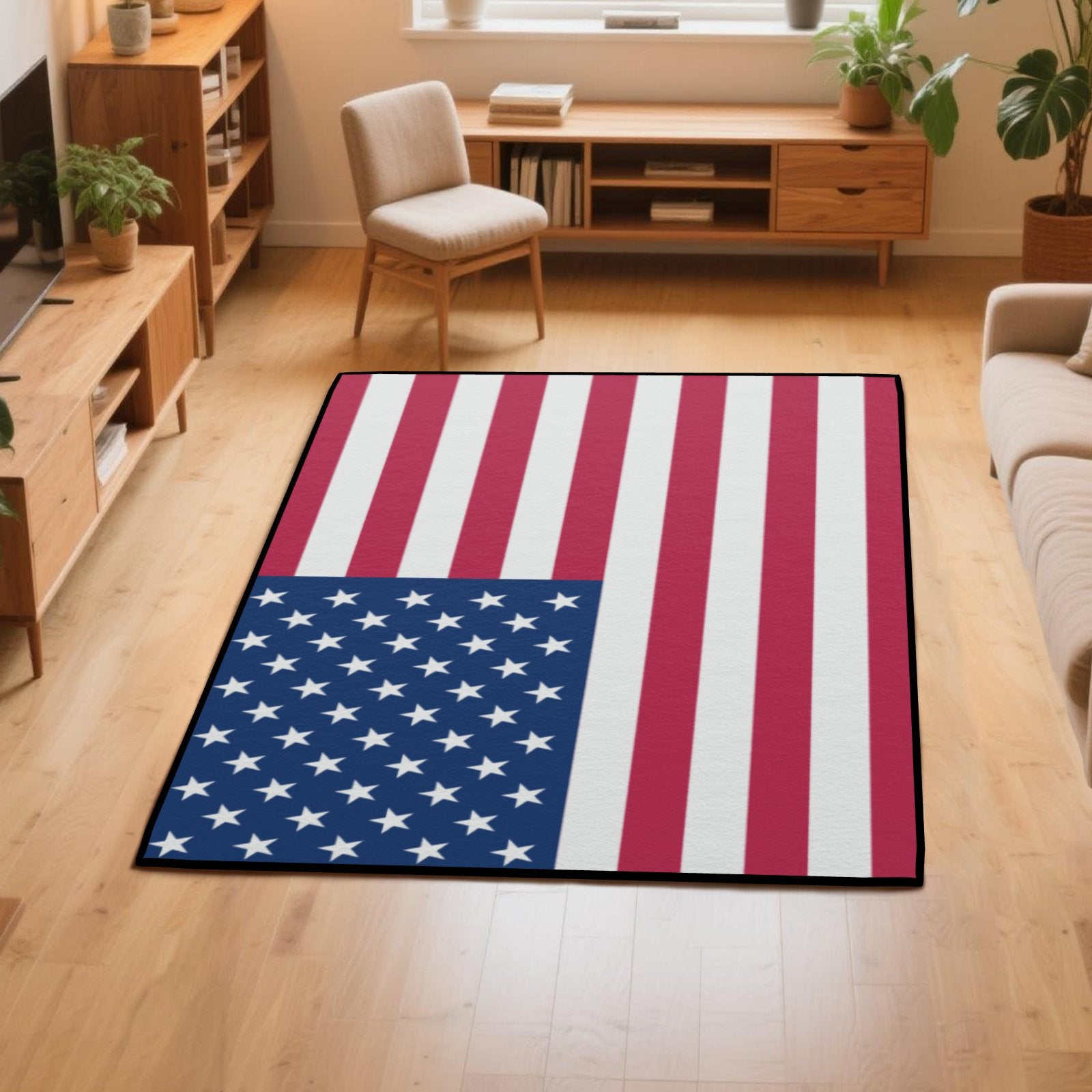USA Flag design Floor Rugs Mat