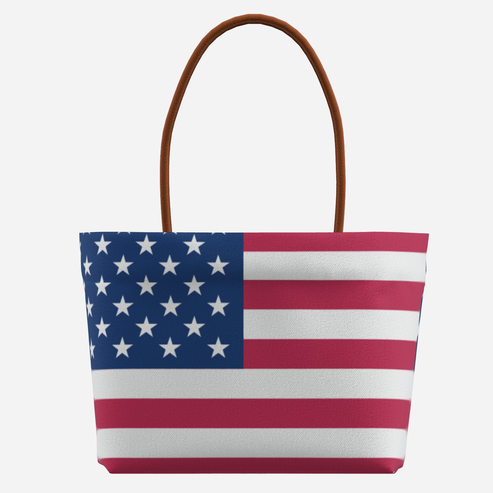 USA Freedom Flag Canvas Tote Bag Shoulder Handbag – Stylish & Durable