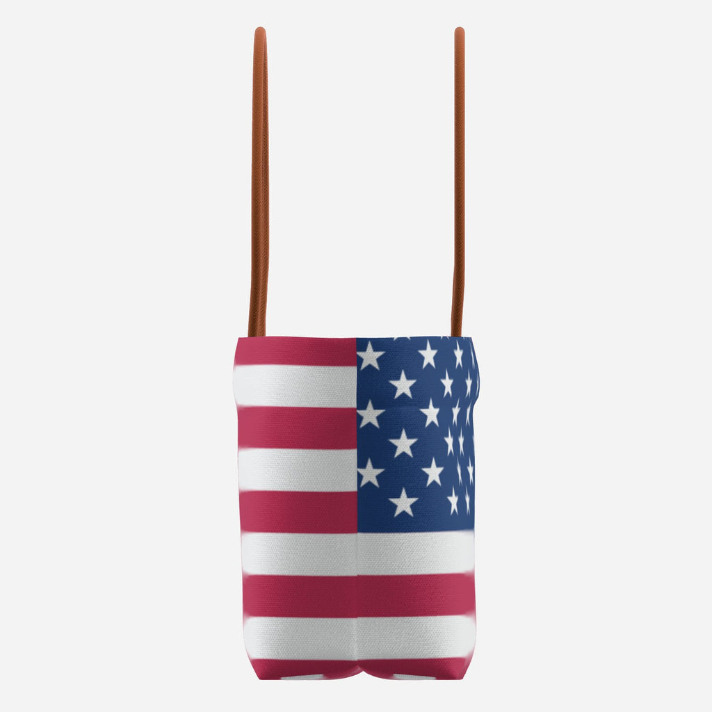 USA Freedom Flag Canvas Tote Bag Shoulder Handbag – Stylish & Durable