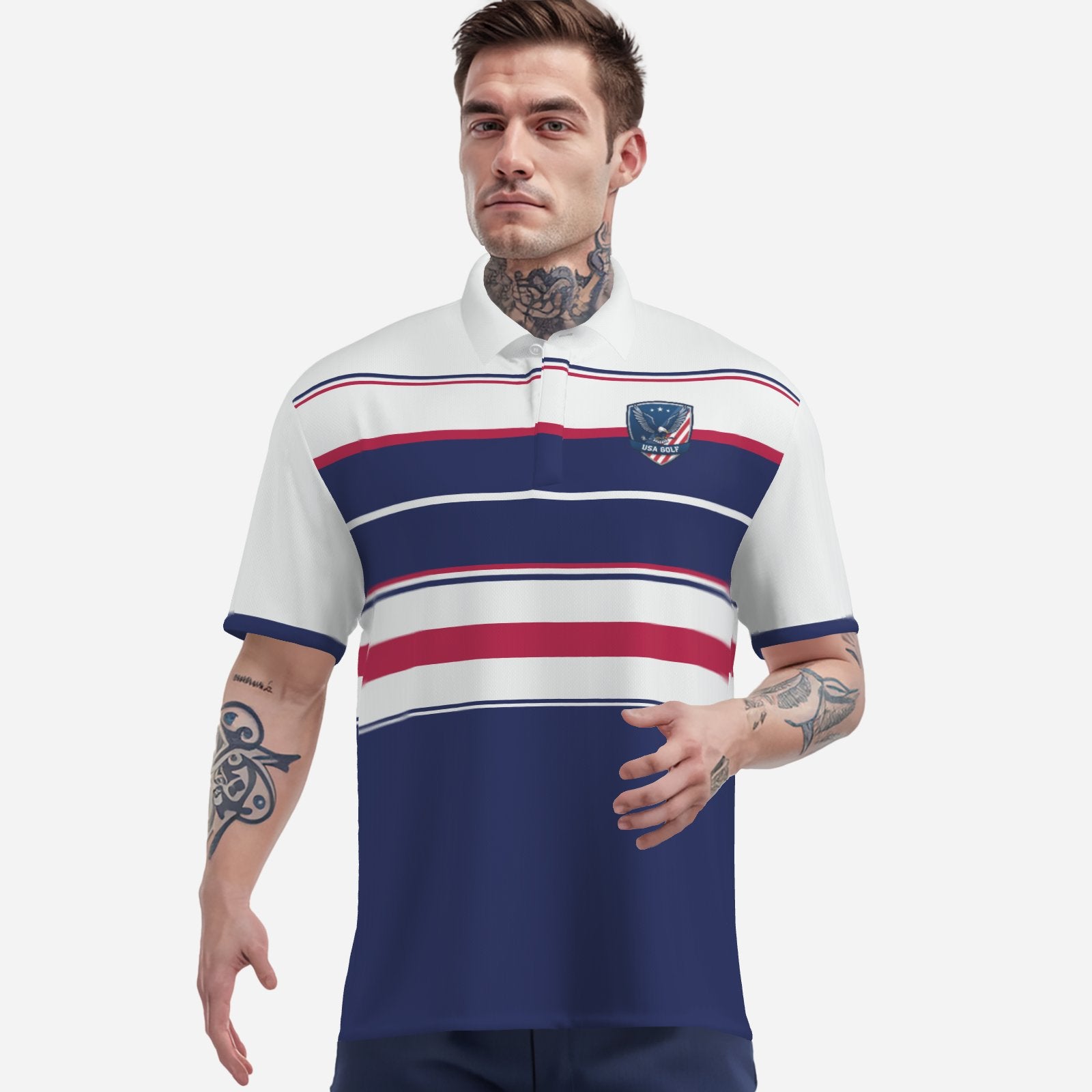Team USA Ryder Cup inspired Polo Shirt