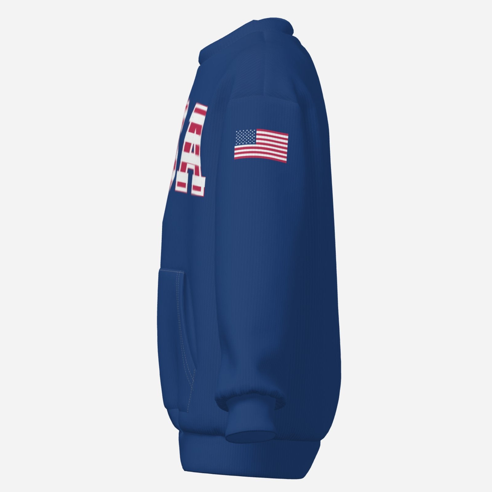 Girl's USA Sweatshirt - Blue