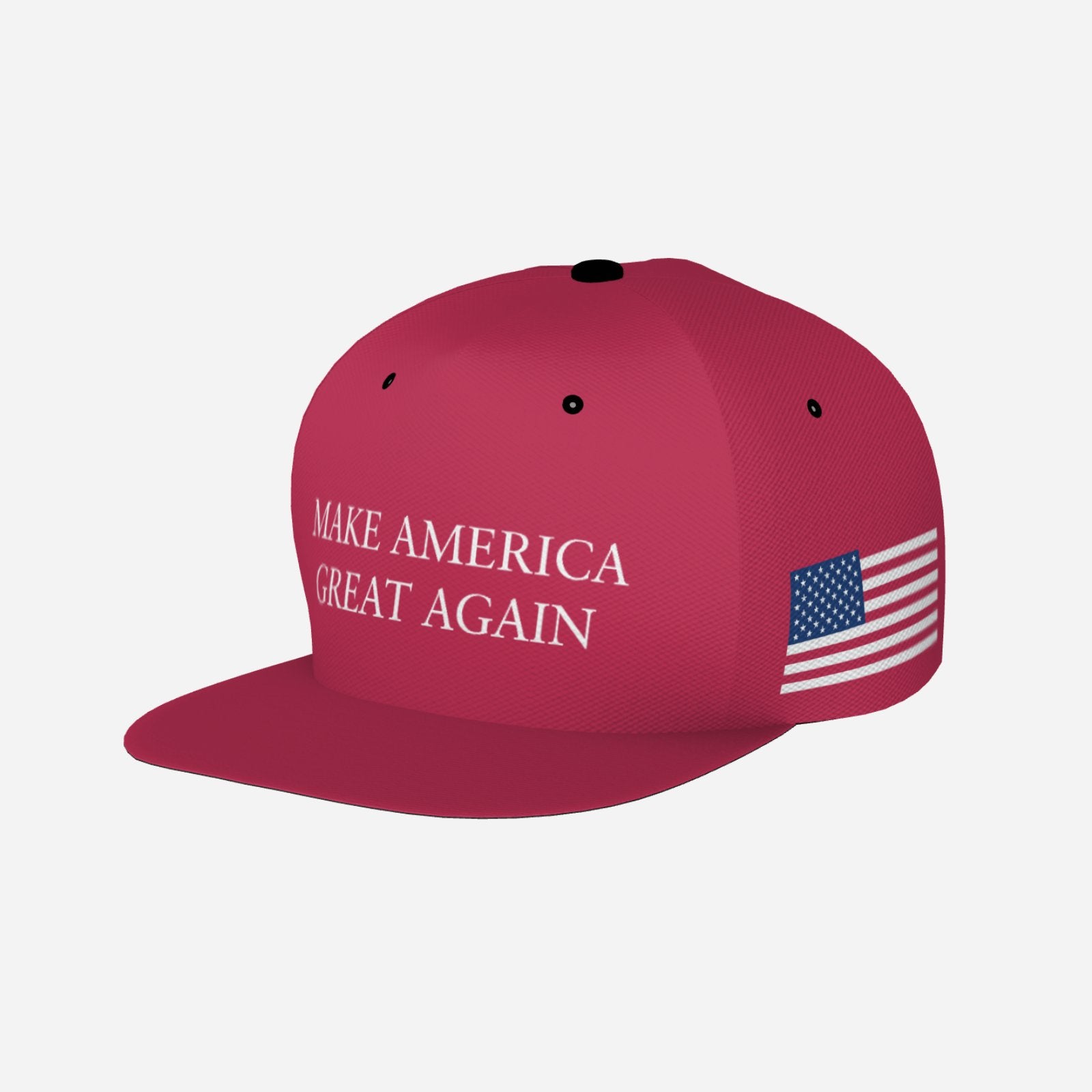 MAGA Flat Brim Baseball Cap