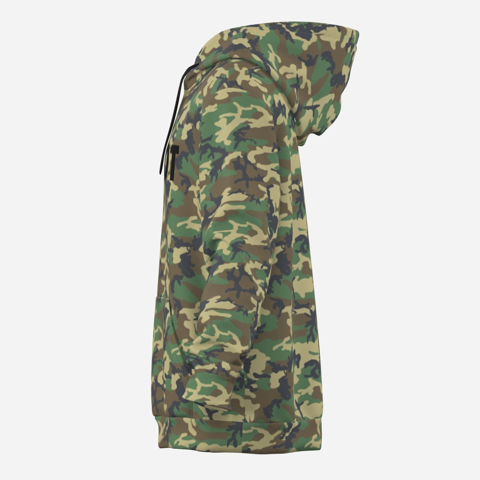 Camo Patriot Casual Premium Hoodie