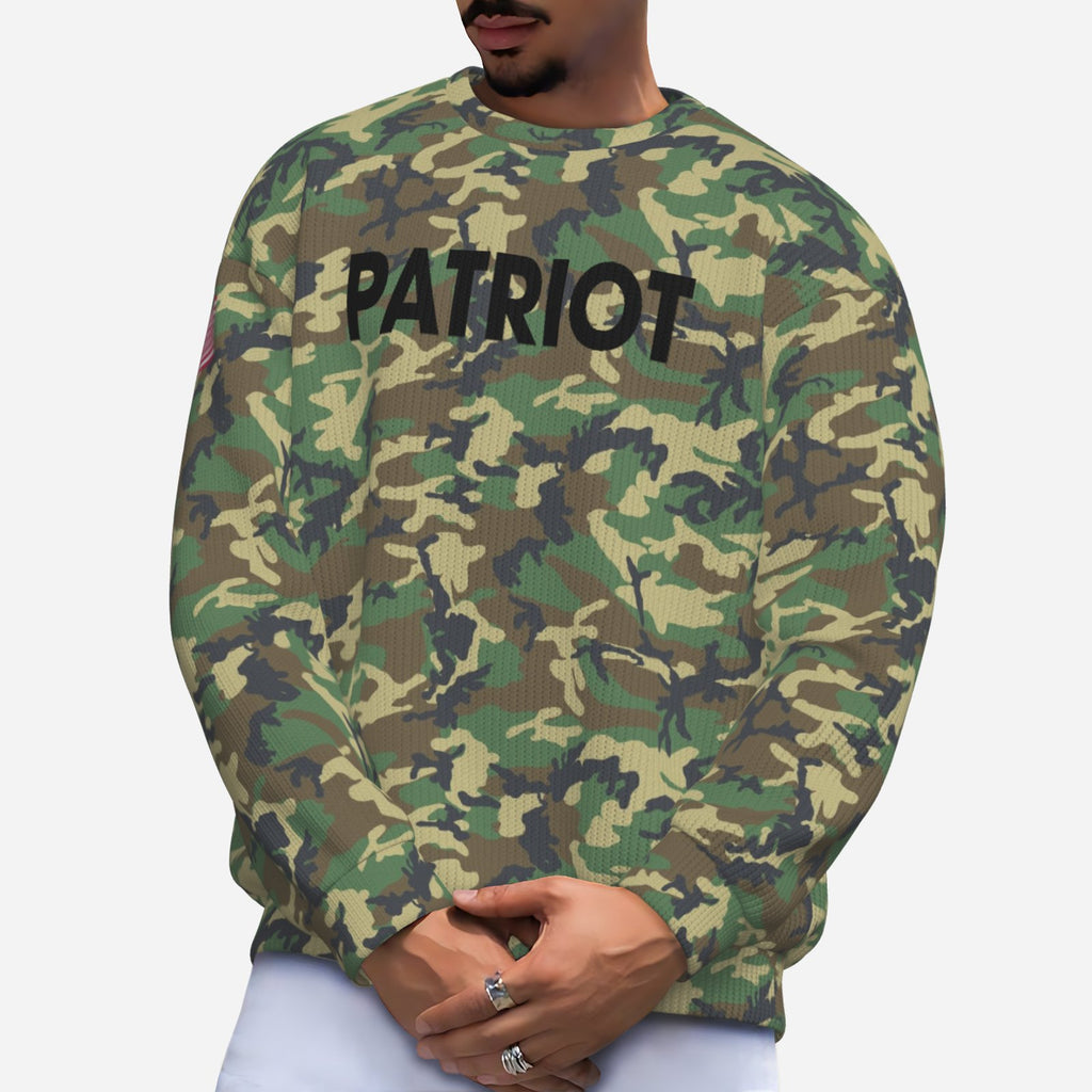 Unisex Sweatshirt Camo Patriot
