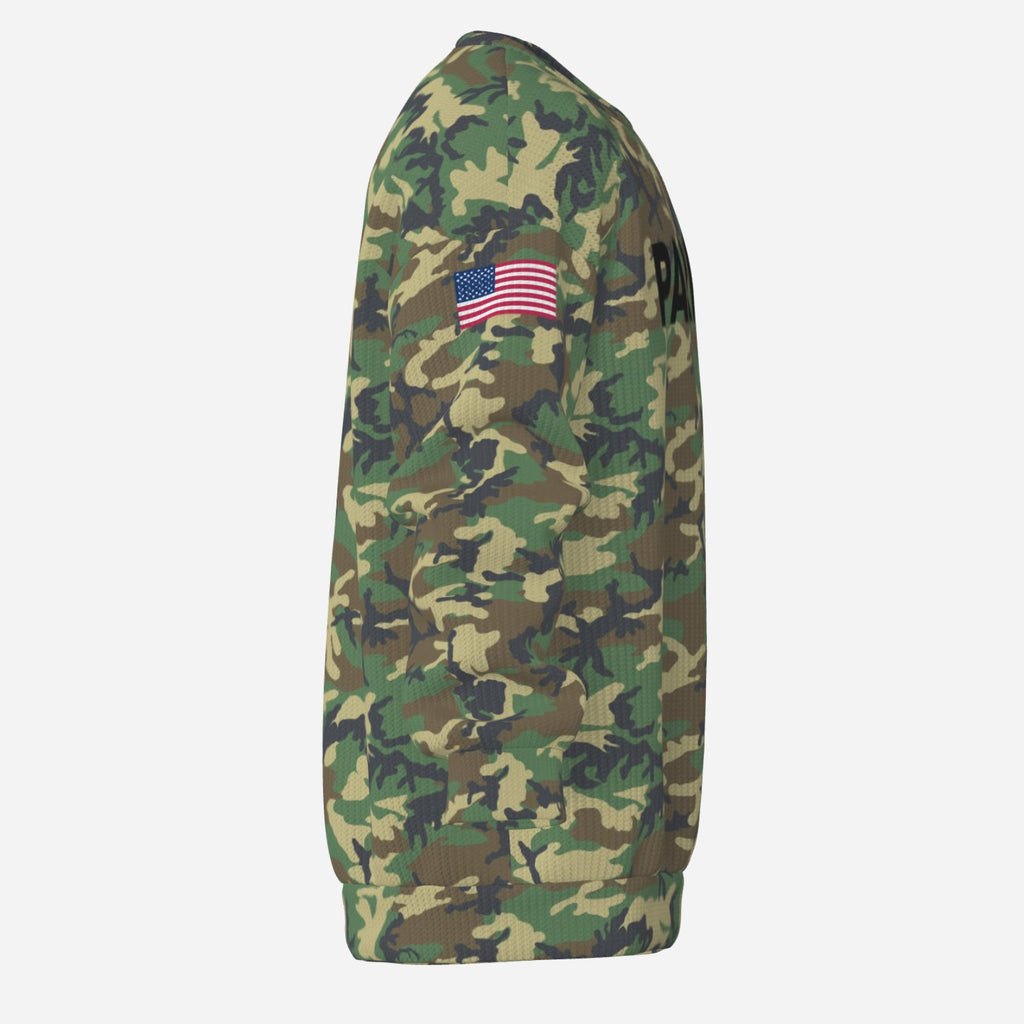 Unisex Sweatshirt Camo Patriot