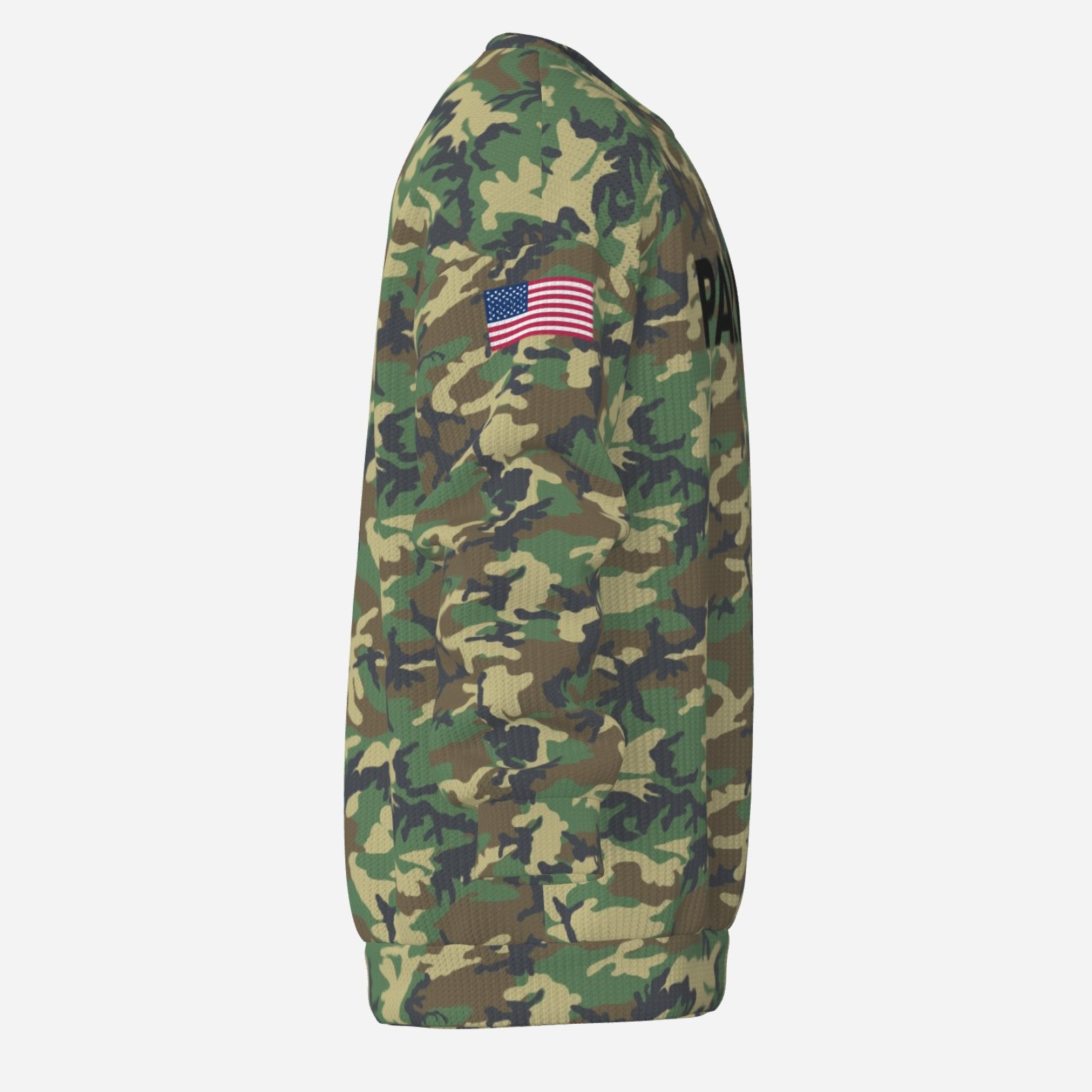 Unisex Sweatshirt Camo Patriot