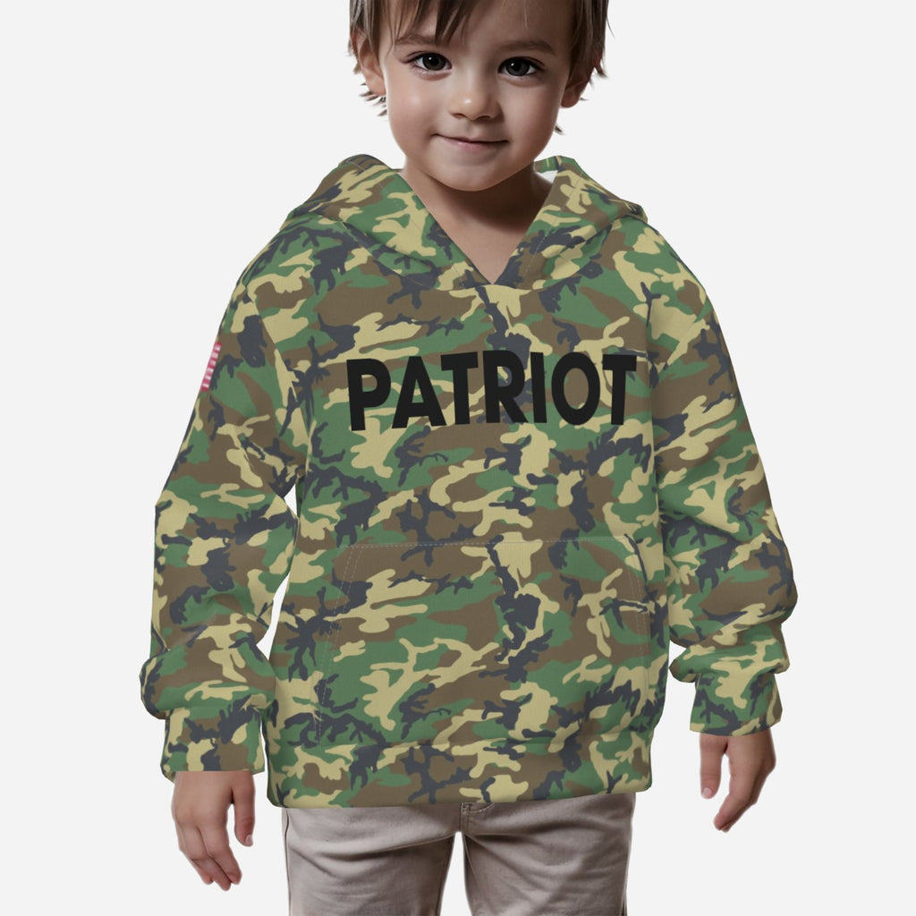 Kids Patriot Camo Hoodie