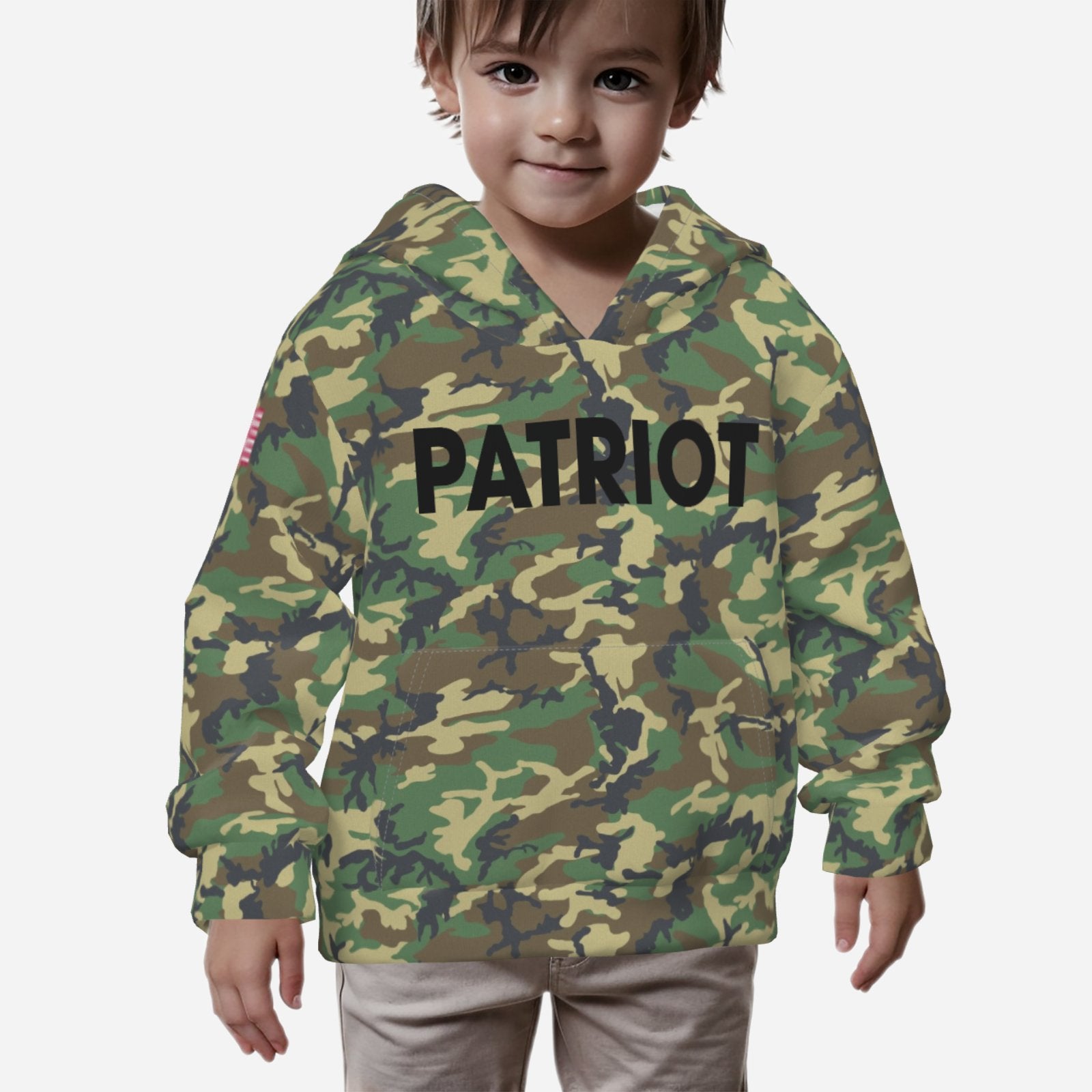 Kids Patriot Camo Hoodie