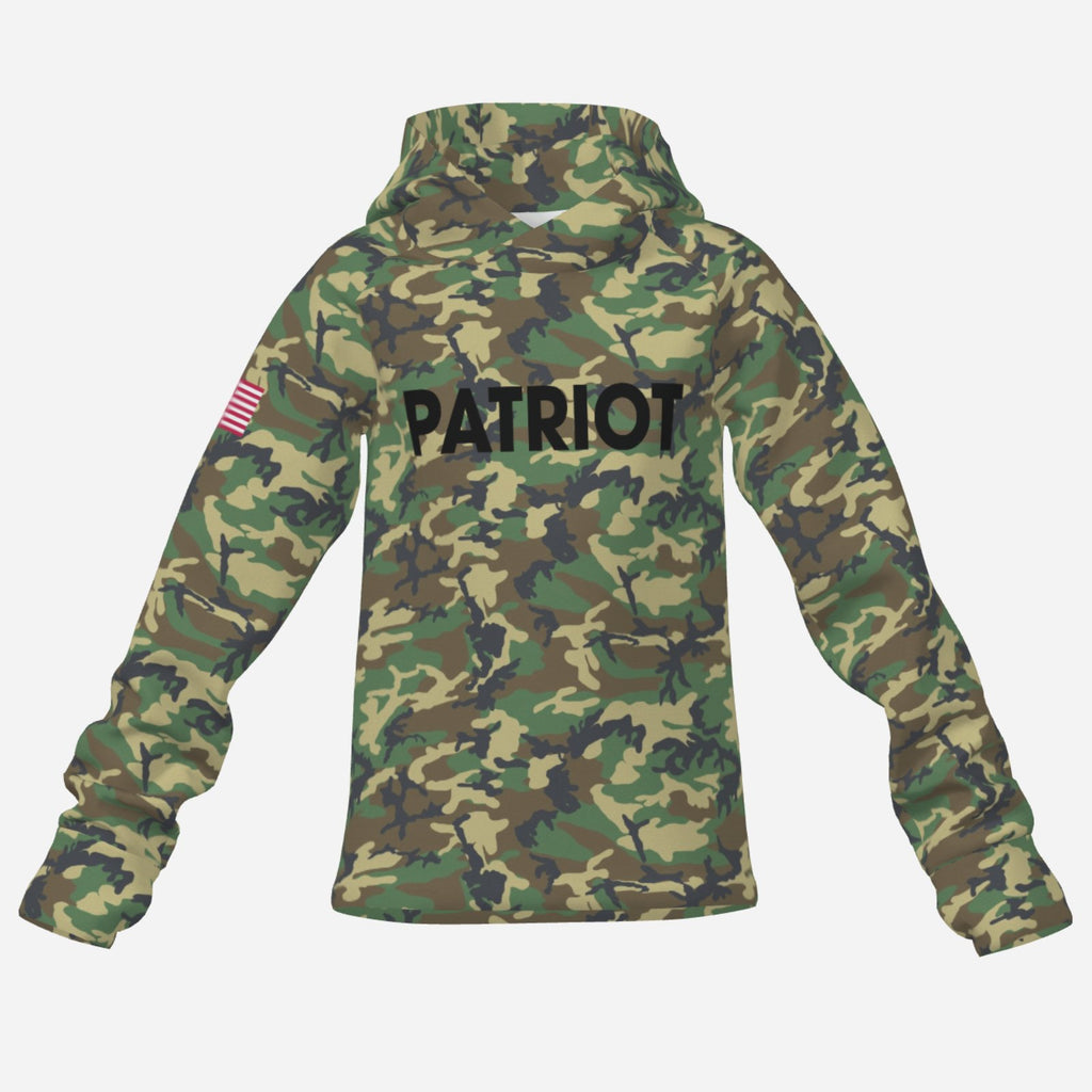 Patriot Camot UPF50+ Boys' Active Hoodie with Thumb Hole