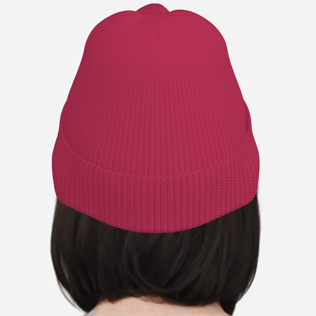 Women's Red USA Beanie Hat