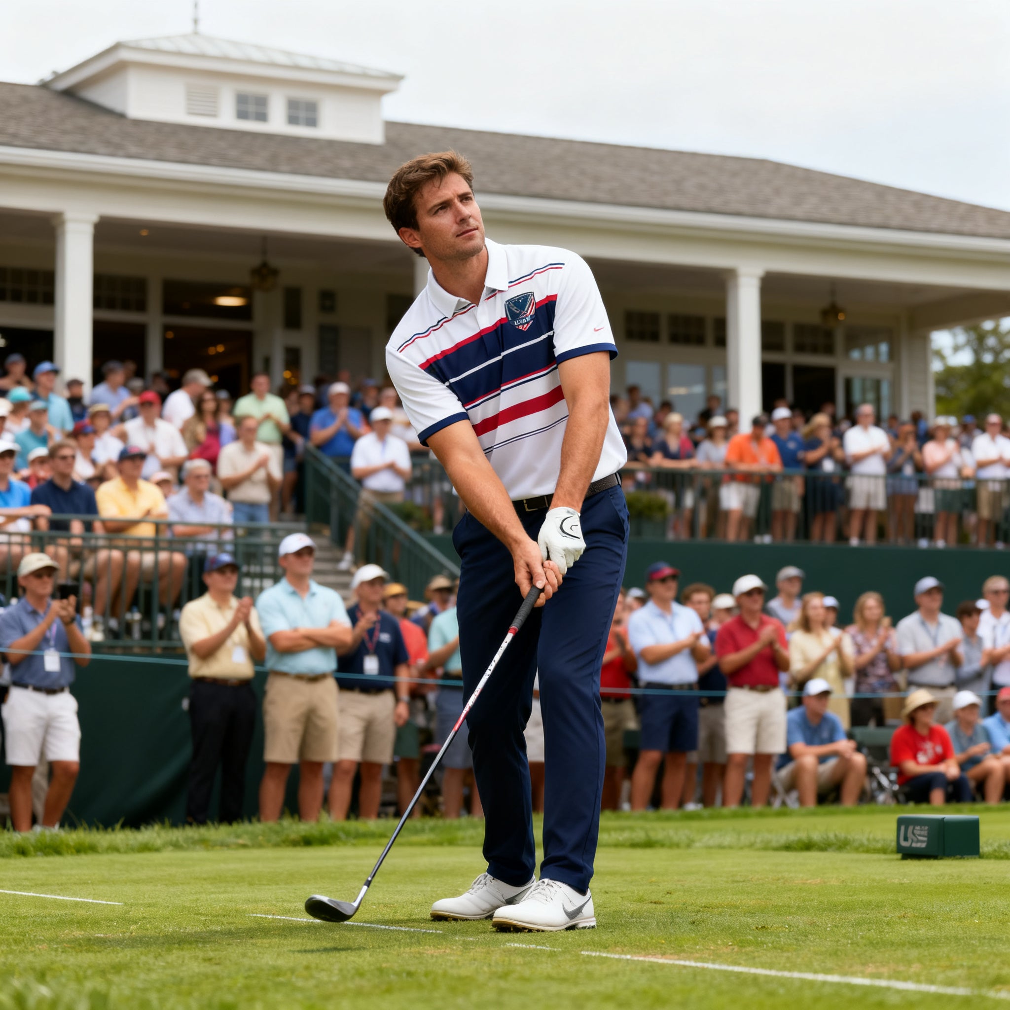 Team USA Ryder Cup inspired Polo Shirt